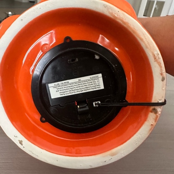 Mr.Halloween Nostalgic Ceramic Led Tree Orange Purple lights  13” NWT - Picture 7 of 12